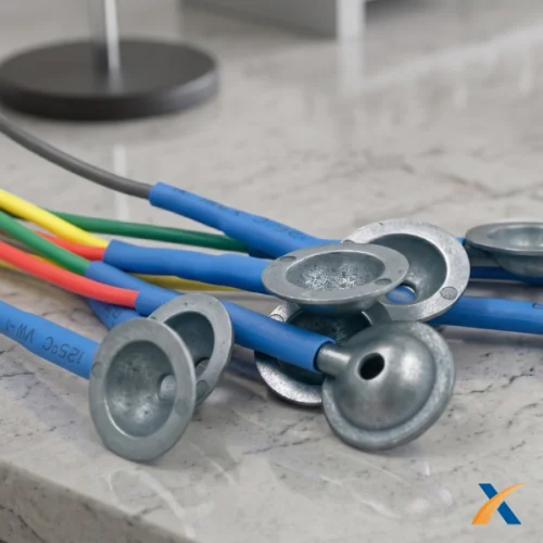 Electrodos EEG cucharilla Ag:AgCl reutilizables y desechables Electrodos EEG cucharilla Ag/AgCl reutilizables y desechables
