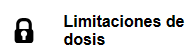 Limitaciones de dosis